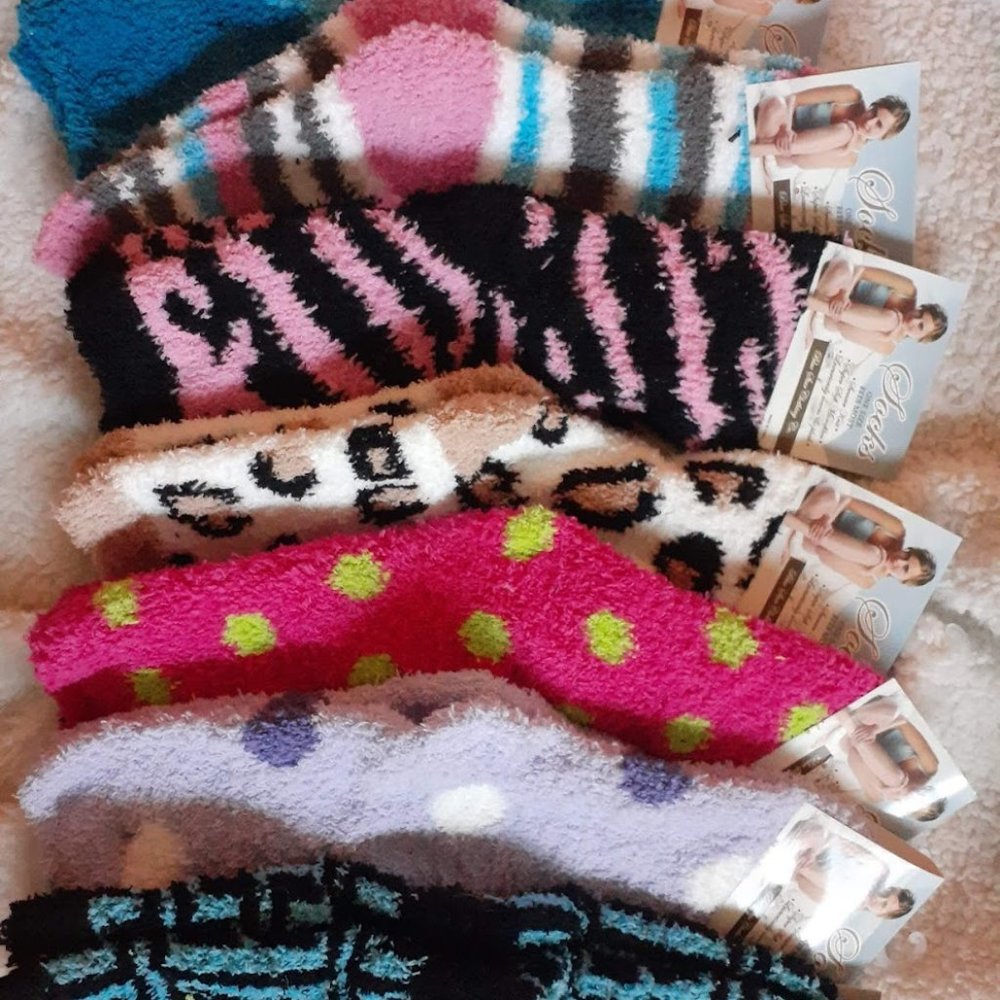 Fuzzy socks